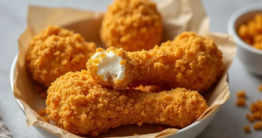 Fried Chicken Ice Cream: 5 Things You Didn’t Know 1 Fried Chicken Ice Cream – crispy fried chicken with creamy ice cream
